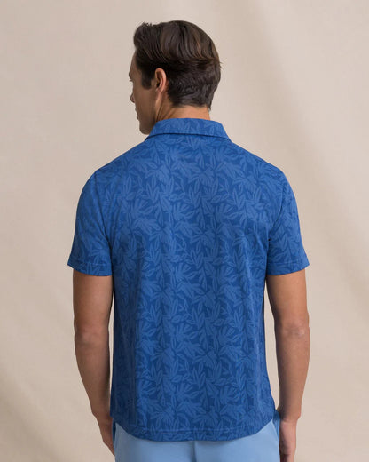 Southern Tide Men’s Island Fronds Jaquard Polo